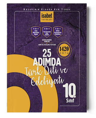10. Sınıf 25 Adımda Türk Dili Ve Edebiyatı