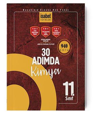 11. Sınıf 30 Adımda Kimya