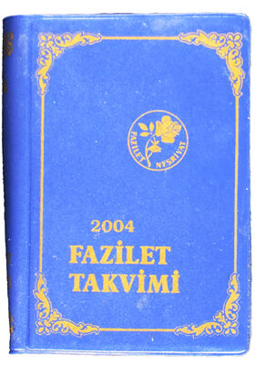 2004 FAZİLET CİLTLİ TAKVİM 10X14 (sahaf)