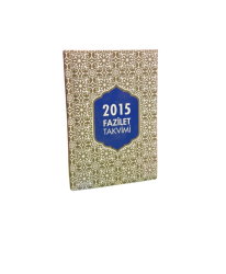 2015 FAZİLET CİLTLİ TAKVİM 10X14 SAHAF - 