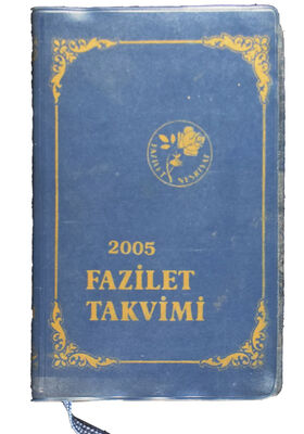 2005 FAZİLET CİLTLİ TAKVİM 10X14 (sahaf)