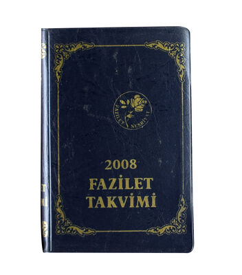2008 FAZİLET CİLTLİ TAKVİM 10X14 (sahaf)