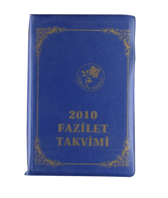 2010 FAZİLET CİLTLİ TAKVİM 10X14 (sahaf)