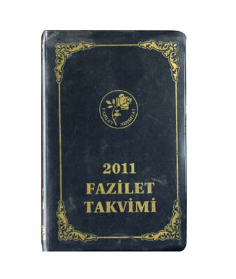 2011 FAZİLET CİLTLİ TAKVİM 10X14 (sahaf)