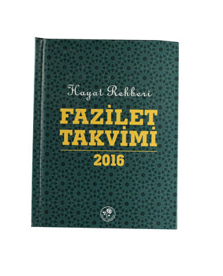 2016 FAZİLET CİLTLİ TAKVİM 14X18 (sahaf)