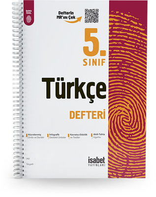 5. Sınıf Türkçe Ders Defteri
