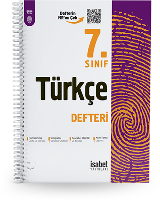 7. Sınıf Türkçe Ders Defteri