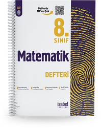 8. Sınıf Matematik Ders Defteri - İsabet Yayıncılık
