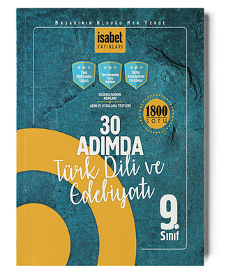 9. Sınıf 30 Adımda Türk Dili Ve Edebiyatı