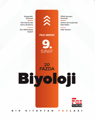 9.Sınıf 20 Fazda Biyoloji
