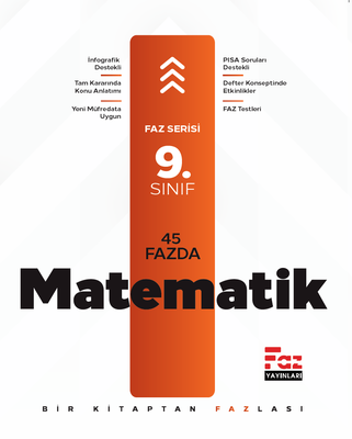 9.Sınıf 45 Fazda Matematik