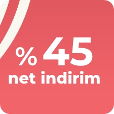 %45 NET İndirim