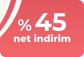 %45 NET İndirim