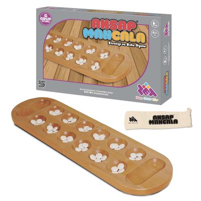 Ahşap Mancala - 1