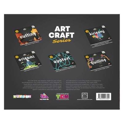 ART CRAFT-El Becerileri Seti 5 Kitap 4-8 Yaş