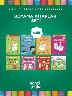 BOYAMA KİTAPLARI SETİ - 1