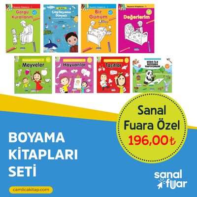 BOYAMA KİTAPLARI SETİ