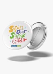 BUTON ROZET 58 MM RENKLİ - 