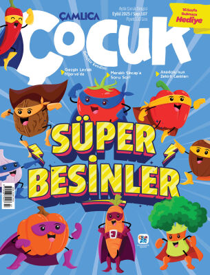 Çamlıca Çocuk Dergisi Sayı 107 (Eylül 2025) - 1
