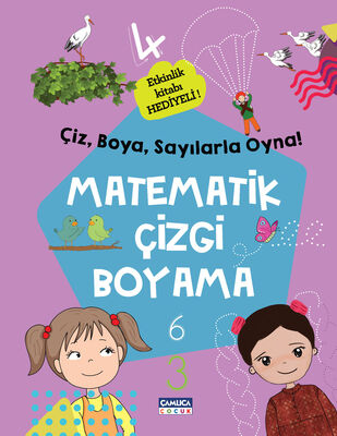 Çiz Boya Sayılarla Oyna - Matematik Çizgi Boyama