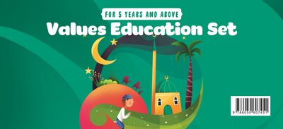 VALUES EDUCATION SET for 5 Years and Above - DEĞERLER EĞİTİMİ SETİ 5 Yaş ve Üzeri (İngilizce)