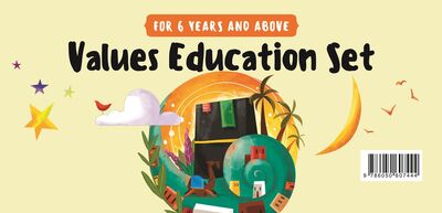 VALUES EDUCATION SET for 6 Years and Above - DEĞERLER EĞİTİMİ SETİ 6 Yaş ve Üzeri (İngilizce)