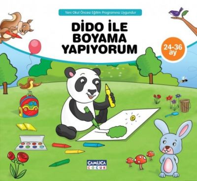 Dido ile Boyama Yapıyorum Boyama Kitabı