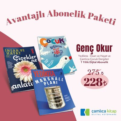 Dijital Abonelik Genç Okur - 1