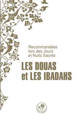 DUA VE İBADETLER (FRANSIZCA) - 1