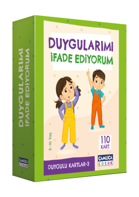 Duygularımı İfade Ediyorum (Duygulu Kartlar-3) - 1