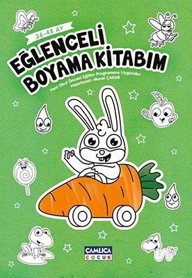 Eğlenceli Boyama Kitabım (36-48 Ay)