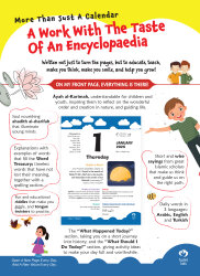 2026 Fazilet Kids Calendar (2026 Fazilet Çocuk Takvimi) (İngilizce) - 2