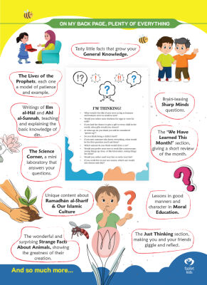 2026 Fazilet Kids Calendar (2026 Fazilet Çocuk Takvimi) (İngilizce) - 3