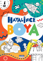 Hayalince Boya - 1 (6 yaş ve üzeri) - Çamlıca Çocuk Yayınları