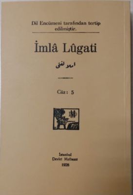 İmla Lügati - 1
