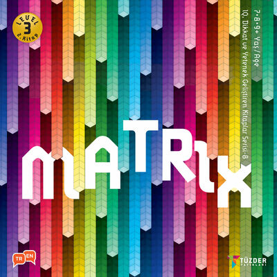 ​IQ, Dikkat ve Yetenek Geliştiren Kitaplar (İlkokul) Serisi 8 - Matrix