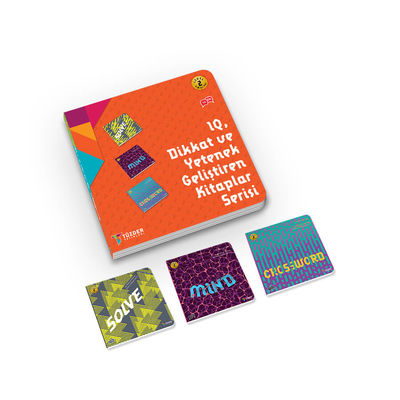 ​IQ, Dikkat ve Yetenek Geliştiren Kitaplar (İlkokul) Serisi Level 2 - Solve, Mind, Crossword - 2