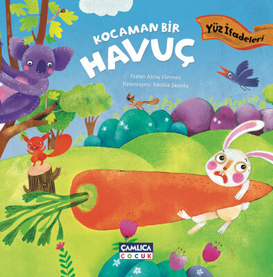 Minik Tavşan Serisi - Kocaman Bir Havuç (Yüz İfadeleri) - 1