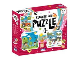 Küçükler İçin Puzzle - 1 (Kutulu) - Çamlıca Çocuk Yayınları