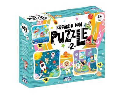 Küçükler İçin Puzzle - 2 (Kutulu)