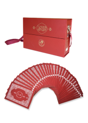 Kur'ân-ı Kerim Hatim Seti Orta Boy-Karton-Bordo - Fazilet Neşriyat