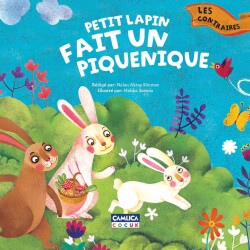 MİNİK TAVŞAN PİKN. GİD. (ZIT KAVRAM.) (FRANSIZCA) - Çamlıca Çocuk Yayınları