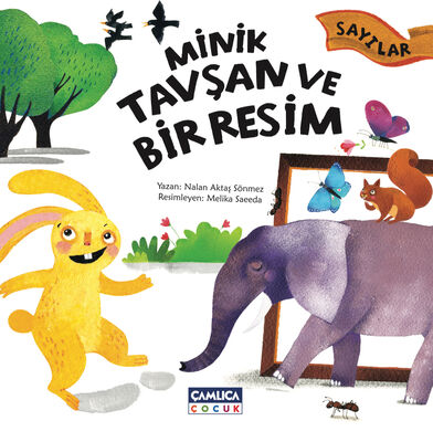Minik Tavşan Serisi - Minik Tavşan ve Bir Resim (Sayılar) - 1