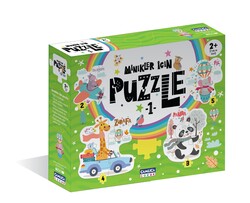 Minikler İçin Puzzle - 1 (Kutulu) Okul Öncesi - Çamlıca Çocuk Yayınları