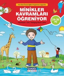 Minikler Kavramları Öğreniyor (24-36 Ay) - Çamlıca Çocuk Yayınları
