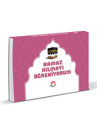 Namaz Kılmayı Öğreniyorum Kız-Sert Kapak - Fazilet Çocuk Yayınları
