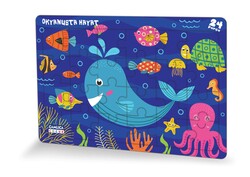 Okyanusta Hayat (Eğlenceli Puzzle 3) - Çamlıca Çocuk Yayınları