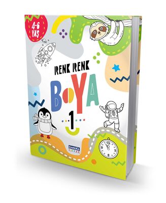 Renk Renk Boya -1 (4-6 yaş)