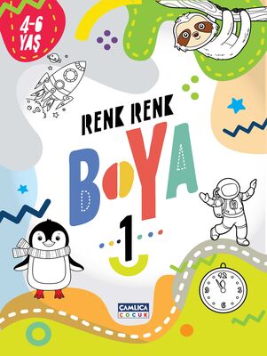 Renk Renk Boya -1 (4-6 yaş)