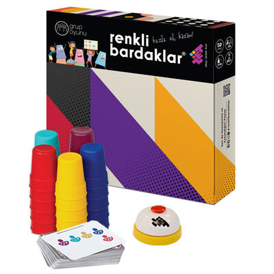 Renkli Bardaklar (5 Kişilik)